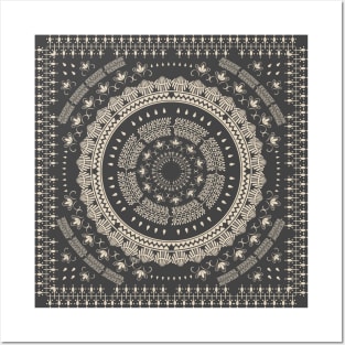 Bohemian Mandala Posters and Art